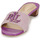 鞋子 女士 休闲凉拖/沙滩鞋 Lauren Ralph Lauren FAY LOGO-SANDALS-FLAT SANDAL 紫罗兰 / 米色