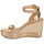 鞋子 女士 凉鞋 Lauren Ralph Lauren HILARIE-ESPADRILLES-WEDGE 棕色