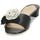 鞋子 女士 休闲凉拖/沙滩鞋 Lauren Ralph Lauren FAY FLOWER-SANDALS-FLAT SANDAL 黑色 / 白色
