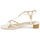 鞋子 女士 凉鞋 Lauren Ralph Lauren FALLON-SANDALS-FLAT SANDAL 白色