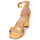 鞋子 女士 凉鞋 Lauren Ralph Lauren LOGAN-SANDALS-HEEL SANDAL 金色