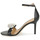 鞋子 女士 凉鞋 Lauren Ralph Lauren ALLIE FLOWER-SANDALS-HEEL SANDAL 黑色 / 白色