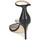 鞋子 女士 凉鞋 Lauren Ralph Lauren ALLIE FLOWER-SANDALS-HEEL SANDAL 黑色 / 白色