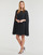 衣服 女士 短裙 Lauren Ralph Lauren PETRA-LONG SLEEVE-COCKTAIL DRESS 黑色