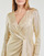 衣服 女士 短裙 Lauren Ralph Lauren CINLAIT-LONG SLEEVE-COCKTAIL DRESS 金色