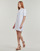 衣服 女士 短裙 Lauren Ralph Lauren CHACE-SHORT SLEEVE-CASUAL DRESS 白色