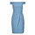 衣服 女士 短裙 Lauren Ralph Lauren SARAN SHORT-SHORT SLEEVE-COCKTAIL DRESS 蓝色