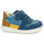 鞋子 男孩 球鞋基本款 Kickers KICKBUVAR 海蓝色 / 驼色