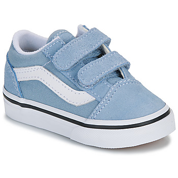 鞋子 儿童 球鞋基本款 Vans 范斯 Old Skool V COLOR THEORY DUSTY BLUE 蓝色