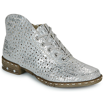 鞋子 女士 短筒靴 Rieker 瑞克尔  银灰色