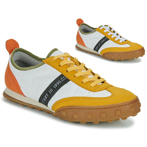 鞋子 男士 球鞋基本款 Art CROSS SKY 白色 / 黄色 / 橙色
