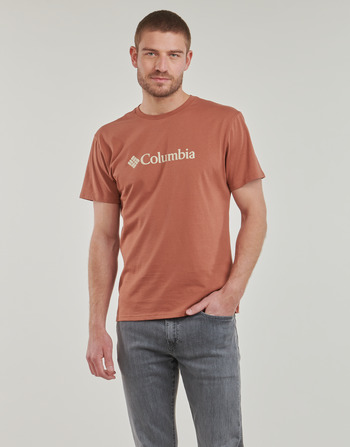 Columbia 哥伦比亚 CSC Basic Logo Tee 棕色
