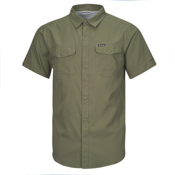Columbia 哥伦比亚 Utilizer II Solid Short Sleeve Shirt 绿色