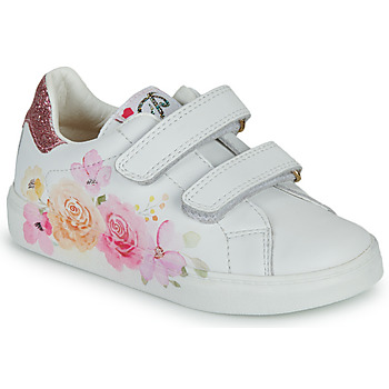 鞋子 女孩 球鞋基本款 Pablosky  白色 / 玫瑰色