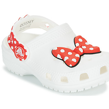 鞋子 女孩 洞洞鞋/圆头拖鞋 crocs 卡骆驰 Disney Minnie Mouse Cls Clg T 白色 / 红色