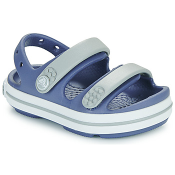 鞋子 儿童 凉鞋 crocs 卡骆驰 Crocband Cruiser Sandal T 蓝色 / 灰色