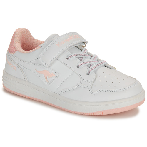 鞋子 女孩 球鞋基本款 Kangaroos K-CP Fresh EV 白色 / 玫瑰色