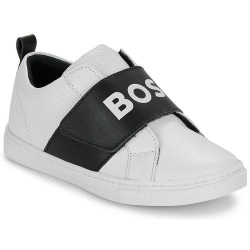 鞋子 男孩 球鞋基本款 BOSS CASUAL 3 白色 / 黑色