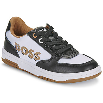 鞋子 男孩 球鞋基本款 BOSS CASUAL J50861 黑色 / 白色 / 驼色