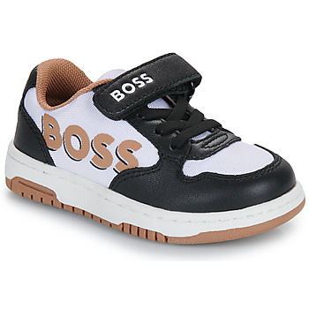 鞋子 男孩 球鞋基本款 BOSS CASUAL J50875 黑色