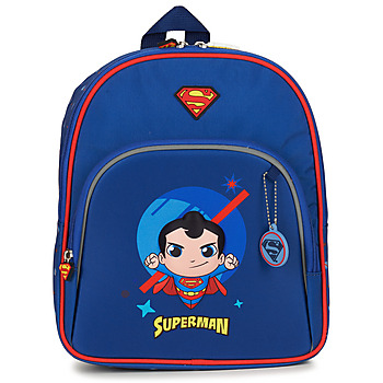 包 男孩 书包 Rentrée des classes SUPER FRIENDS SUPERMAN 25 CM 蓝色