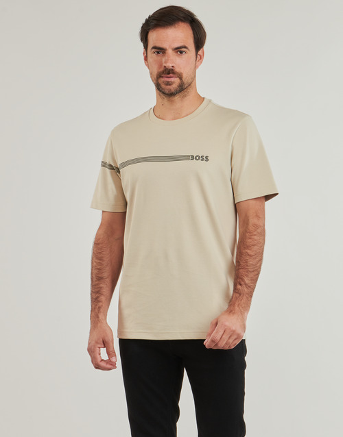 BOSS Tee 5 米色