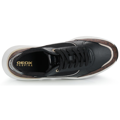 Geox 健乐士 D SPHERICA EC13 黑色 / 棕色