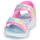 鞋子 女孩 运动凉鞋 Skechers 斯凯奇 UNICORN DREAMS SANDAL - MAJESTIC BLISS 蓝色 / 玫瑰色 / 黄色