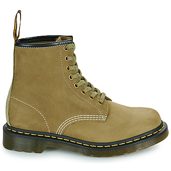 Dr Martens 1460 Muted Olive Tumbled Nubuck+E.H.Suede 卡其色