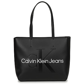 包 女士 购物袋 Calvin Klein Jeans CKJ SCULPTED NEW SHOPPER 29 黑色