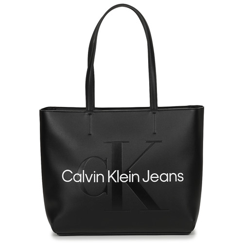 包 女士 购物袋 Calvin Klein Jeans CKJ SCULPTED NEW SHOPPER 29 黑色