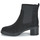 鞋子 女士 短筒靴 Tommy Hilfiger FLAG MID HEEL SUEDE CHELSEA 黑色