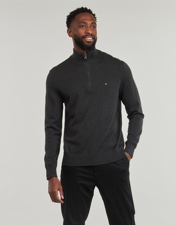 Tommy Hilfiger PIMA ORG CTN CASHMERE ZIP MOCK