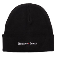 纺织配件 毛线帽 Tommy Jeans SPORT BEANIE 黑色