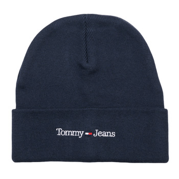 纺织配件 毛线帽 Tommy Jeans SPORT BEANIE 海蓝色