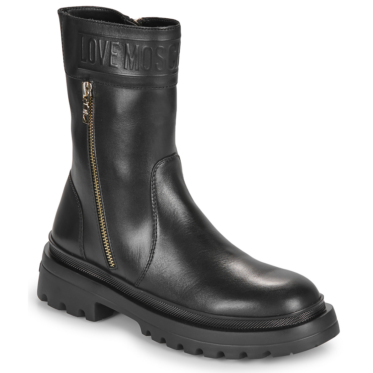 鞋子 女士 短筒靴 Love Moschino HER LOVE ANKLE BOOT 黑色