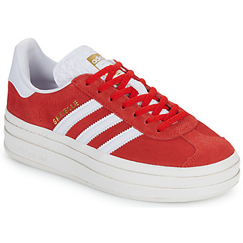 鞋子 女士 球鞋基本款 Adidas Originals 阿迪达斯三叶草 GAZELLE BOLD 红色 / 白色