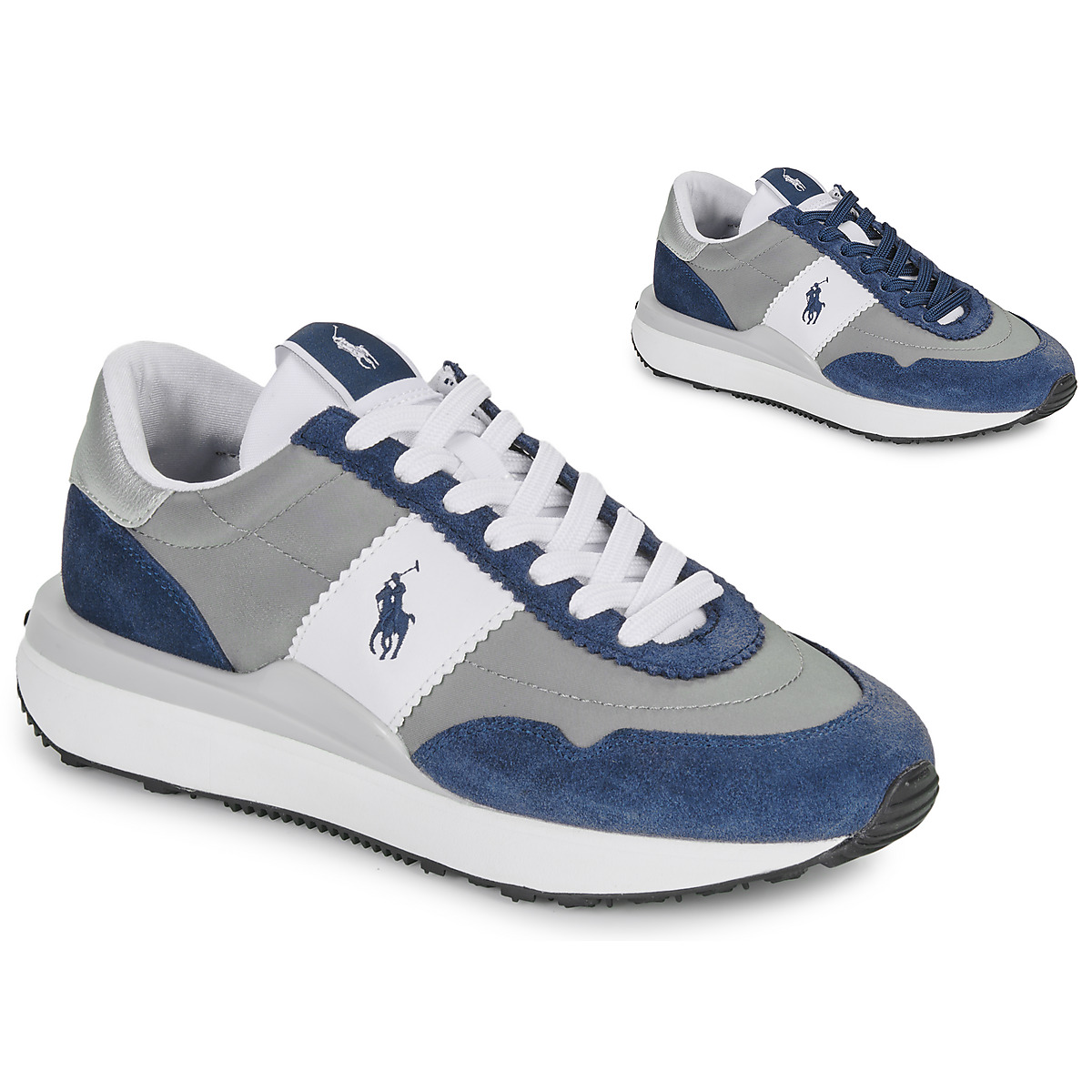 鞋子 球鞋基本款 Polo Ralph Lauren TRAIN 89 PP 海蓝色 / 灰色