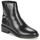 鞋子 女士 短筒靴 Michael by Michael Kors CARLISLE FLAT BOOTIE 黑色