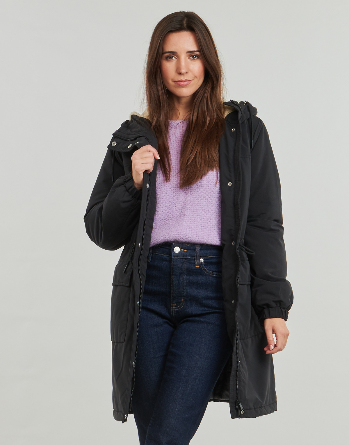 衣服 女士 棉衣 Vero Moda VMALMA  黑色