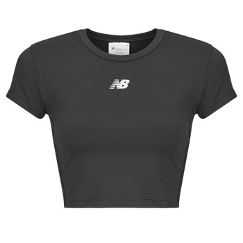 衣服 女士 短袖体恤 New Balance新百伦 NB Harmony Fitted T-Shirt 黑色