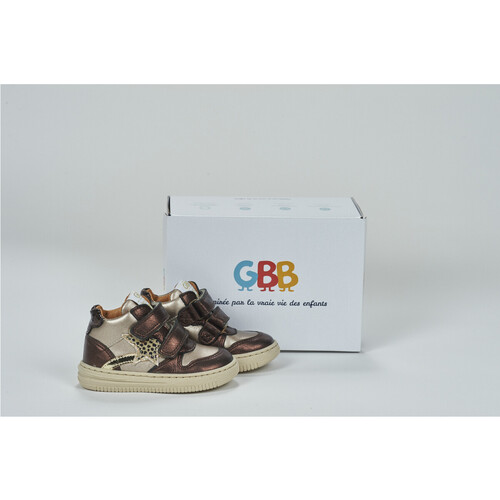 鞋子 女孩 高帮鞋 GBB  棕色