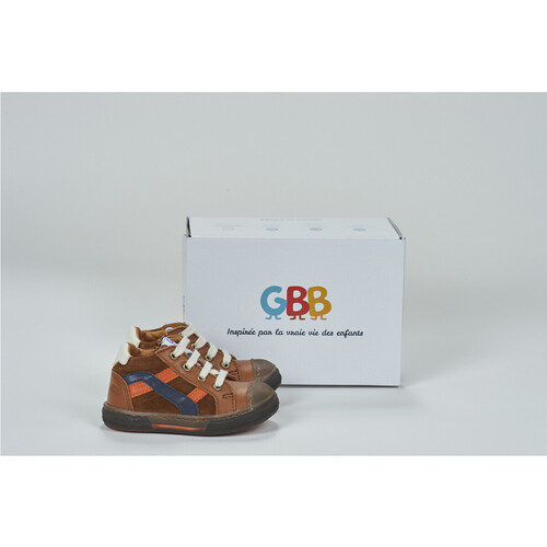 鞋子 男孩 高帮鞋 GBB  棕色