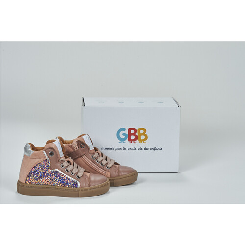 鞋子 女孩 高帮鞋 GBB  玫瑰色
