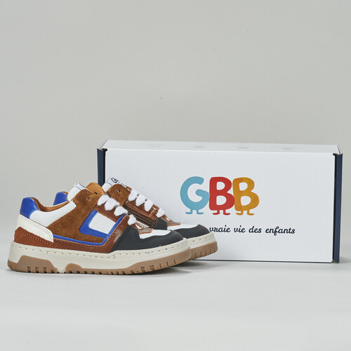 鞋子 男孩 球鞋基本款 GBB  棕色