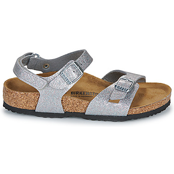 Birkenstock 勃肯 Rio AS Kids BF Sparkling Silver