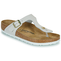 鞋子 女士 人字拖 Birkenstock 勃肯 Gizeh LENB Antique White 裸色 / Antique / 白色 / Regular