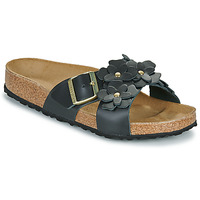 鞋子 女士 休闲凉拖/沙滩鞋 Birkenstock 勃肯 Siena Flowers LE Black  natural /  leather / 花 / Regular
