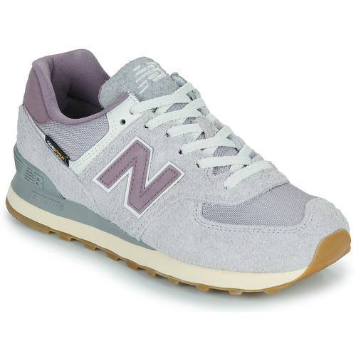 鞋子 女士 球鞋基本款 New Balance新百伦 574 灰色 / 紫罗兰