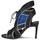 鞋子 女士 凉鞋 Roberto Cavalli 罗伯特·卡沃利 XPS254-PZ448 黑色 / 蓝色